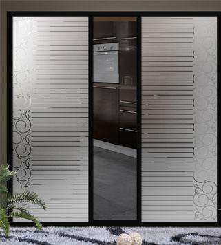 涂層鍍膜玻璃門